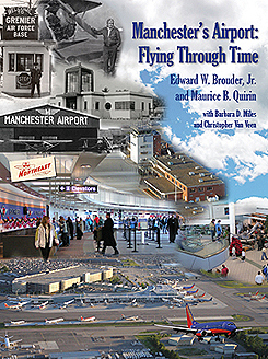 book cover:  Manchester's Airport: Flying Through Time